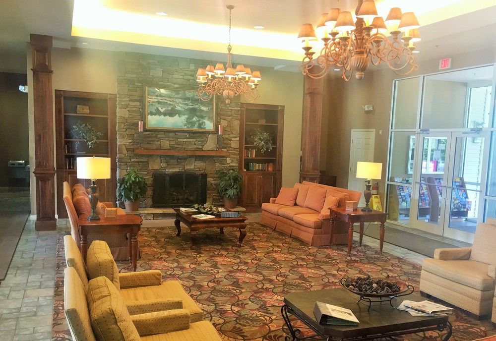Vacation Village In The Berkshires Hancock Esterno foto The lobby of the new building